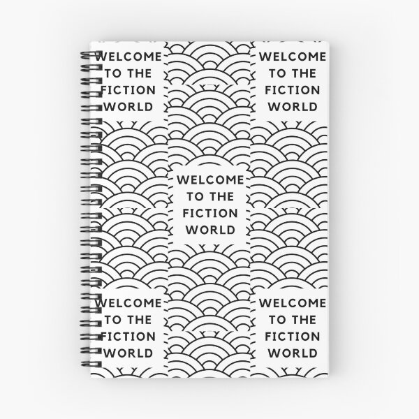 Item preview, WELCOME TO THE FICTION WORLD designed and sold by worldoffiction.