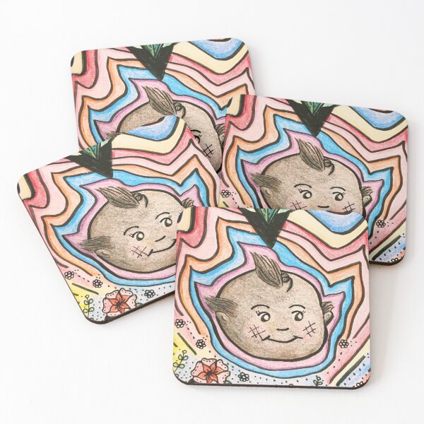 Item preview, Cutie Patootie Hand Drawn Kew pie  designed and sold by Fern Claise.