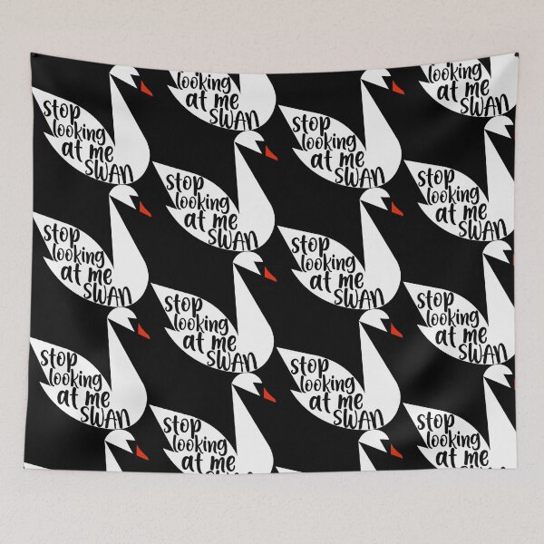 Item preview, Stop Looking At Me Swan designed and sold by soloAgent.