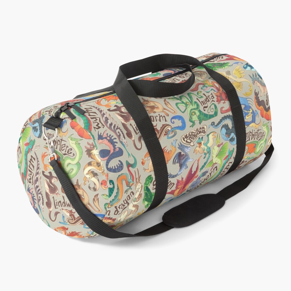 Mini dragon compendium Duffle Bag
