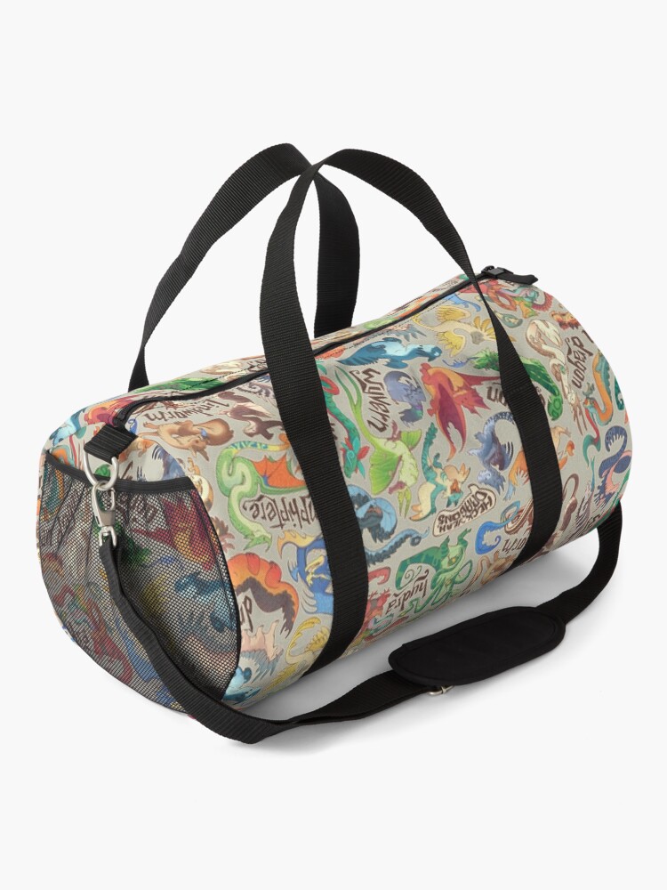 Alternate view of Mini dragon compendium Duffle Bag
