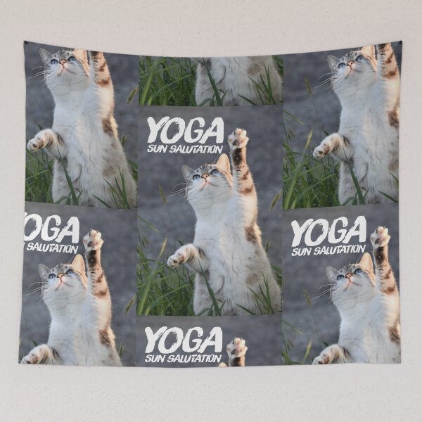 Item preview, Yoga Sun Salutation designed and sold by Cool-Cat-POD.