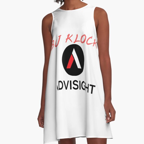 Bj Klock As Advisight A Line Dress By Gosornkrabi Redbubble