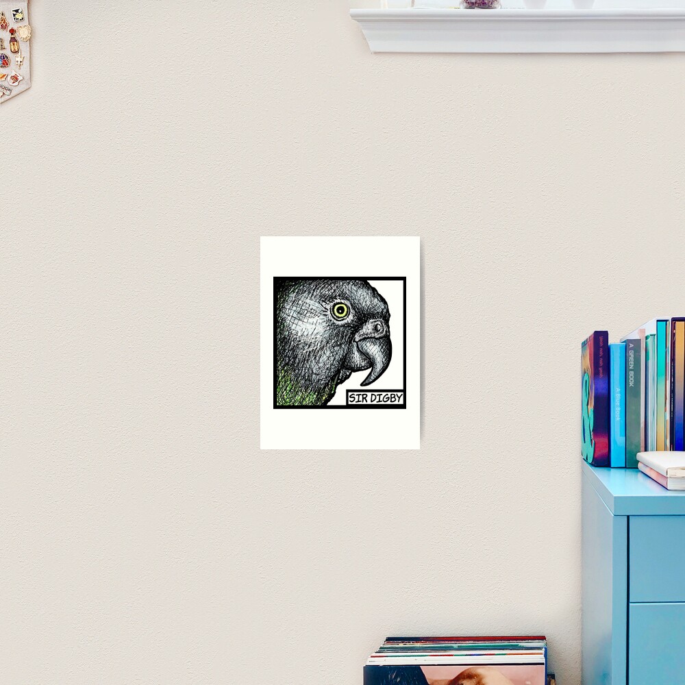 "Sir Digby, 2014" Art Print