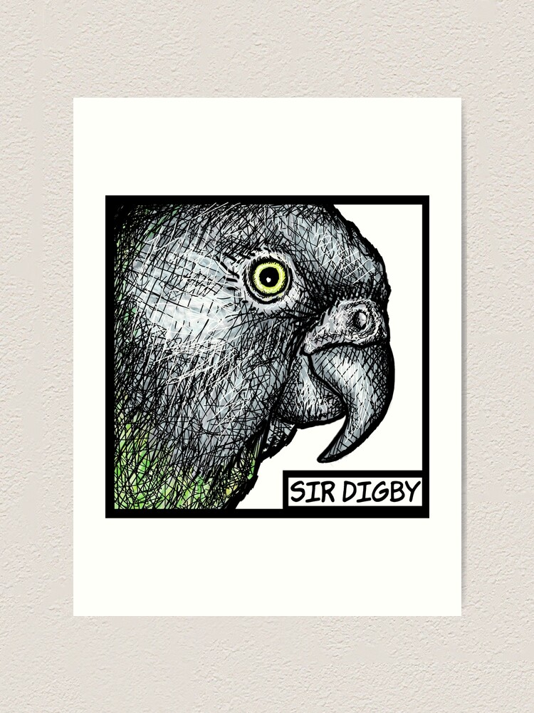 Alternate view of "Sir Digby, 2014" Art Print