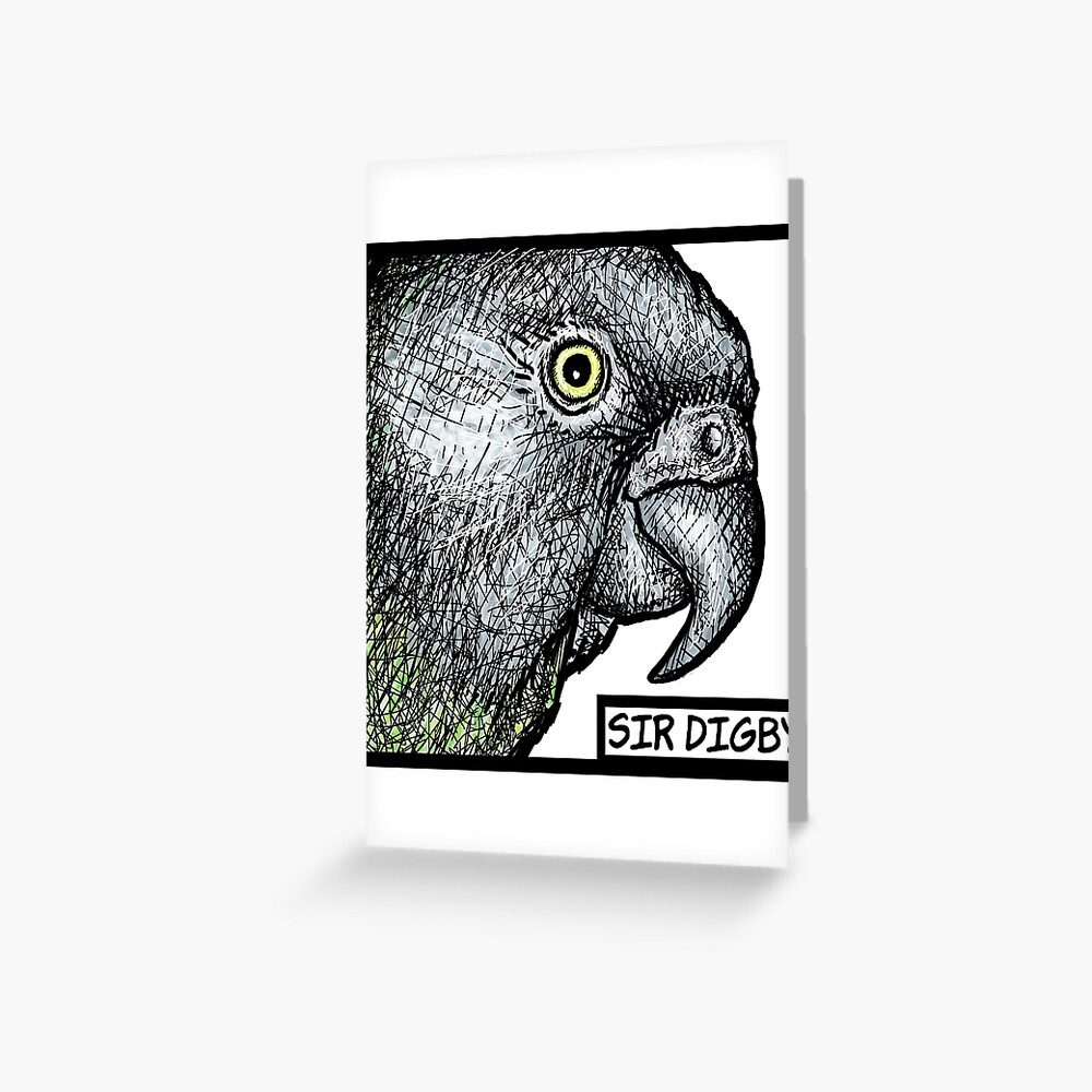 "Sir Digby, 2014" Greeting Card