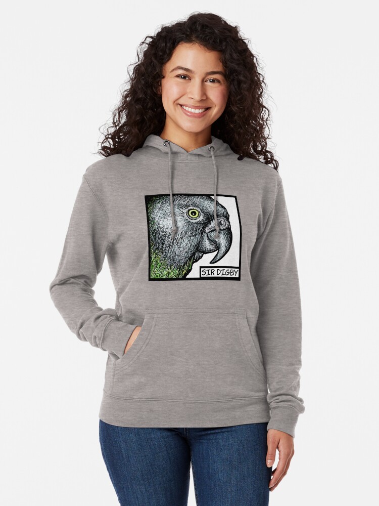 Alternate view of "Sir Digby, 2014" Lightweight Hoodie