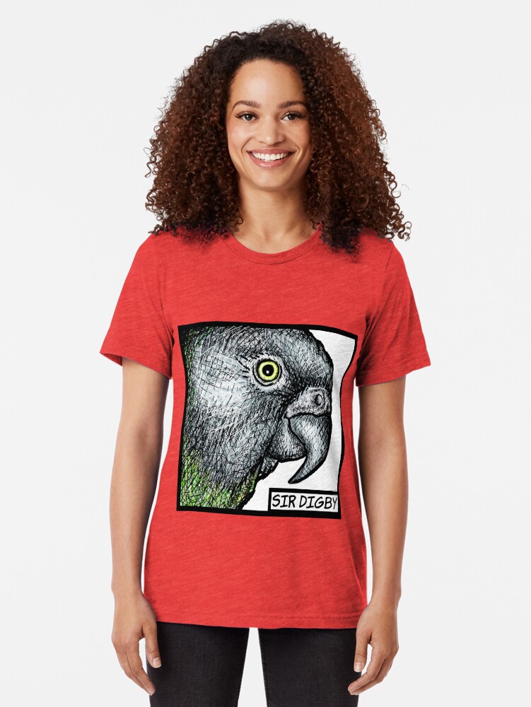 Alternate view of "Sir Digby, 2014" Tri-blend T-Shirt