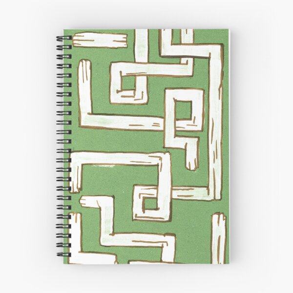 Item preview, labyrinth pattern - green designed and sold by KarolinaSt.