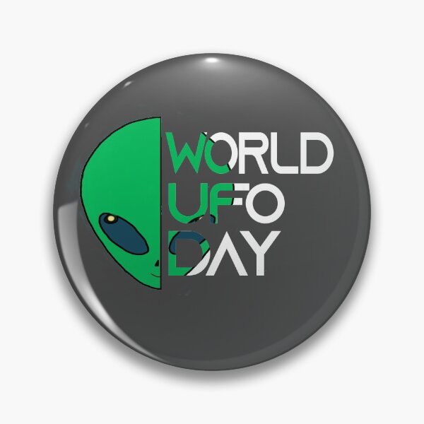 Item preview, World UFO Day designed and sold by Be Scintilla.