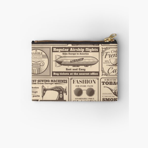 Item preview, Vintage Newspaper Advertising Labels designed and sold by Vector Scout Lab.