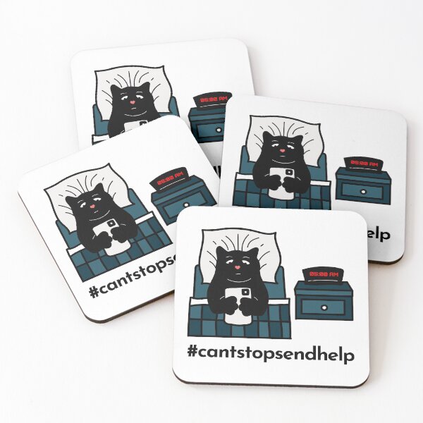 Item preview, Cat with Phone designed and sold by Bitycat.