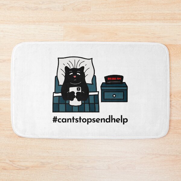Item preview, Cat with Phone designed and sold by Bitycat.