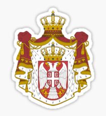 Coat of Arms of Serbia Sticker