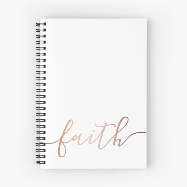 Item preview, Faith | Rose Gold Cursive Lettering Rose Gold designed and sold by CarlosAlberto.