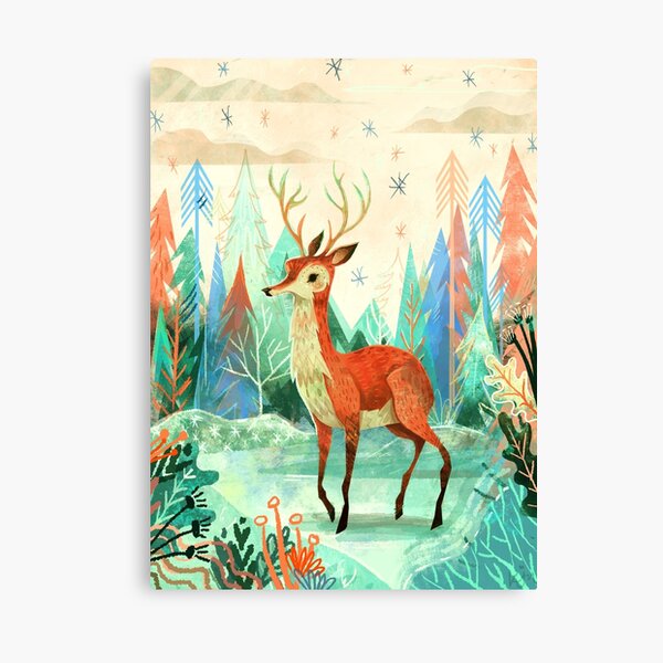Deer Canvas Print