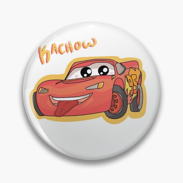 Item preview, Lightning McQueen (Kawaii Kachow) designed and sold by bombooshka.