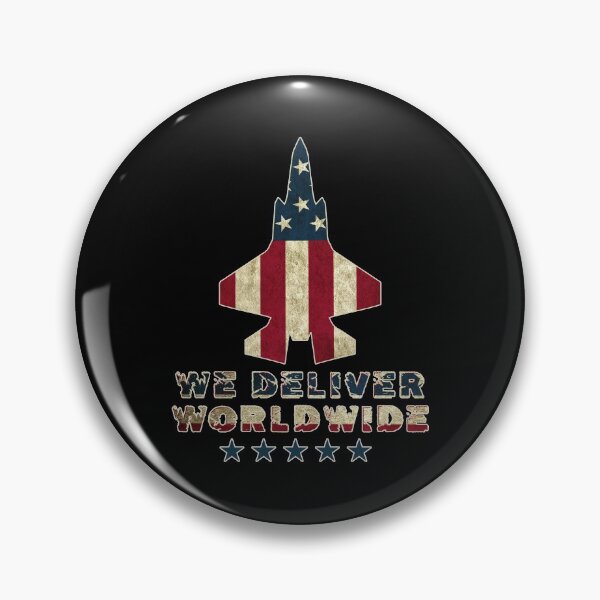 Item preview, We Deliver Worldwide USA Military Fighter Jet Design designed and sold by KoolMoDee.