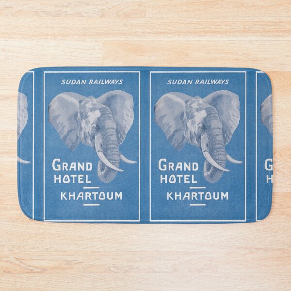 Item preview, Khartoum vintage travel poster designed and sold by stickart-marek.