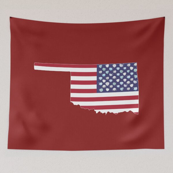 Item preview, Oklahoma - OK State Map designed and sold by Fei A.