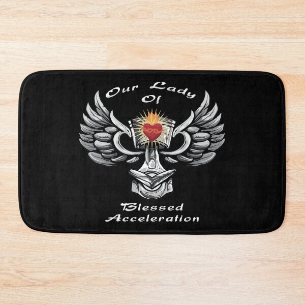 Item preview, Our Lady Of Blessed Acceleration Piston Racers Design designed and sold by KoolMoDee.