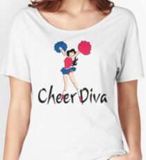 Cheerleading "Cheer Diva" Women's Relaxed Fit T-Shirt