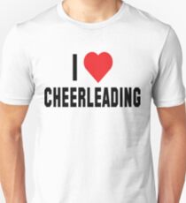 Cheerleader "I Love Cheerleading" Unisex T-Shirt