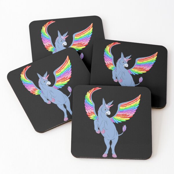 Item preview, Unicorn donkey with wings designed and sold by Melanie Jeyakkumar.