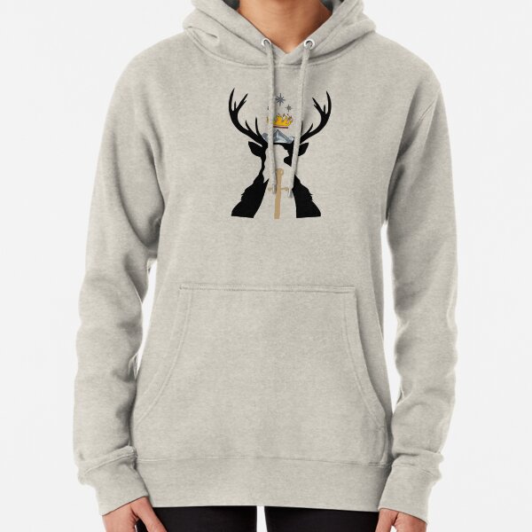 Fireheart and Stars Pullover Hoodie