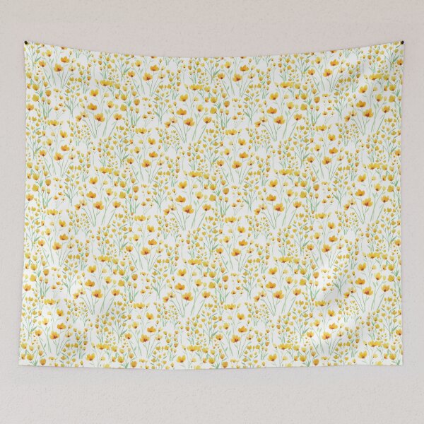Item preview, Yellow Wildflowers designed and sold by pear-la.