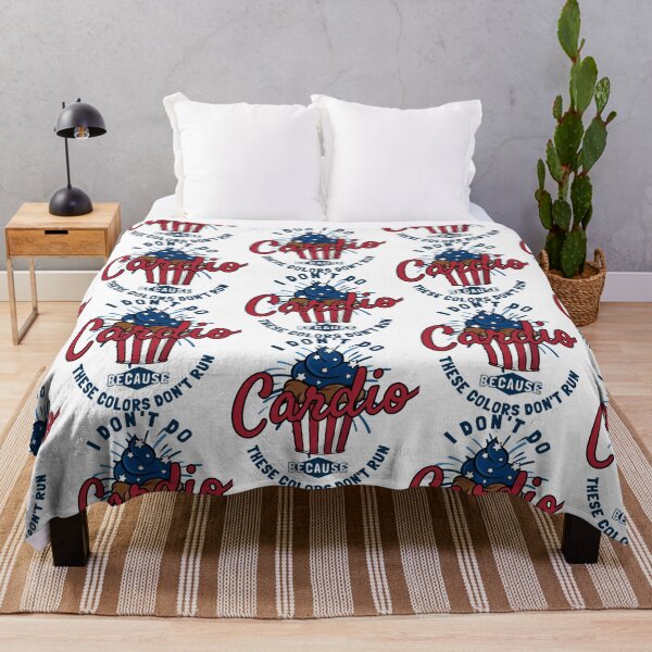 Item preview, I Don't Do Cardio Because These Colors Don't Run Patriotic Cupcake 4th Of July Independence Day designed and sold by PrintmellcTx.