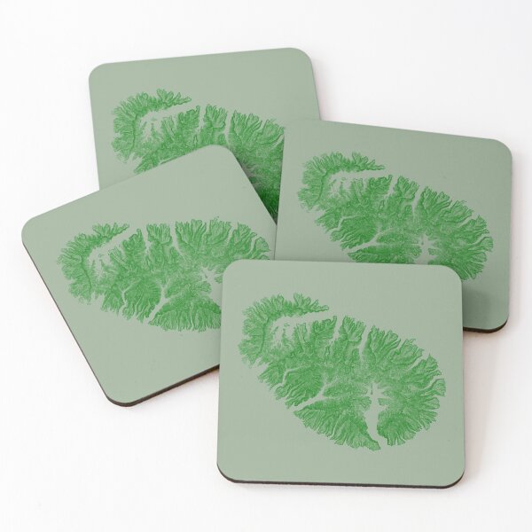 Item preview, Banks Peninsula, South Island,  New Zealand - Green designed and sold by d3noob.