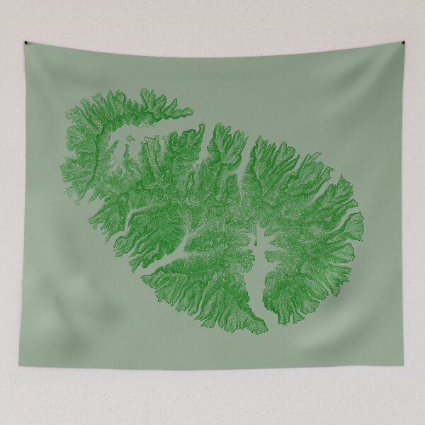 Item preview, Banks Peninsula, South Island,  New Zealand - Green designed and sold by d3noob.