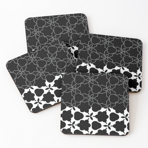Item preview, Black White Two Toned Pattern designed and sold by Sheila Wenzel Ganny.