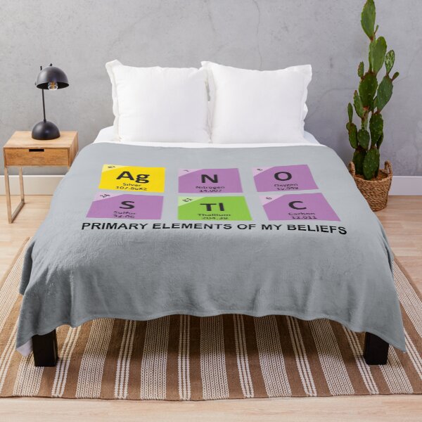 Item preview, AgNOStiC | The Primary Elements Of My Beliefs designed and sold by Christopher Taylor.