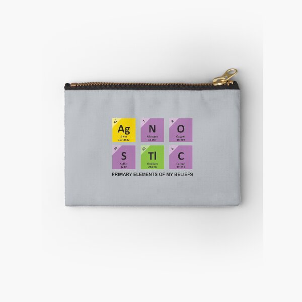 Item preview, AgNOStiC | The Primary Elements Of My Beliefs designed and sold by Christopher Taylor.