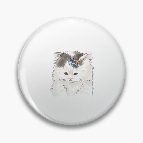 Artikelvorschau, Nette Katze mit Haarspangen entworfen und verkauft von jaq-101.