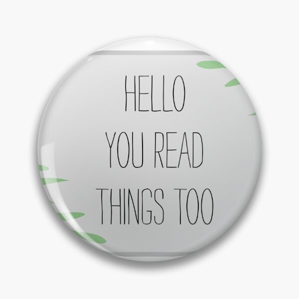 Item preview, hello designed and sold by The Poette.