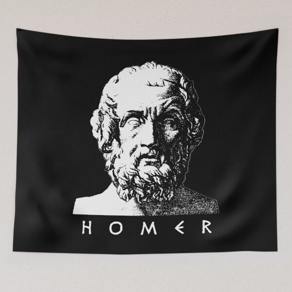Item preview, Homer Ancient Greek Poet Iliad Odyssey Greece designed and sold by h44k0n.