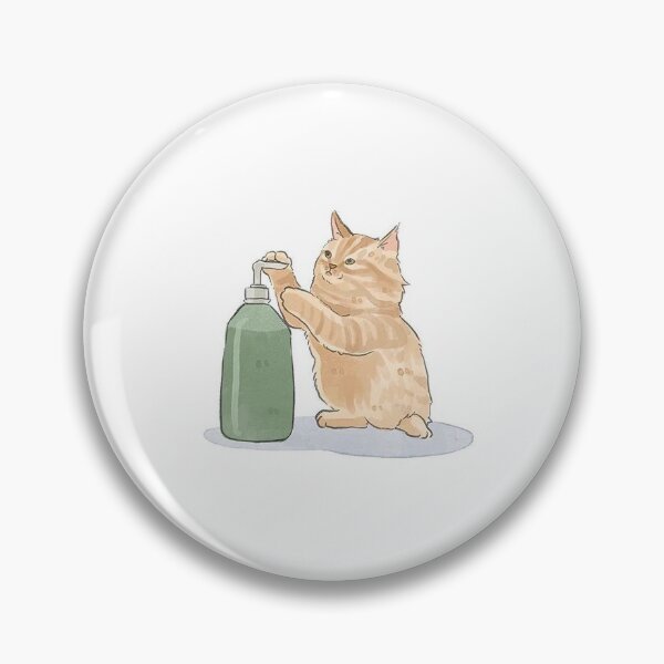 Item preview, cute purell cat designed and sold by jaq-101.