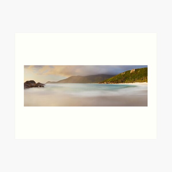 Dawn greets Little Waterloo Bay, Wilsons Promontory, Victoria, Australia Art Print