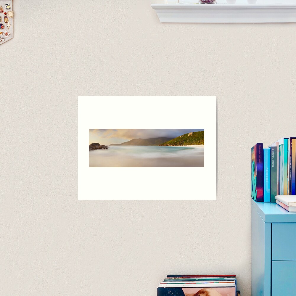 Dawn greets Little Waterloo Bay, Wilsons Promontory, Victoria, Australia Art Print