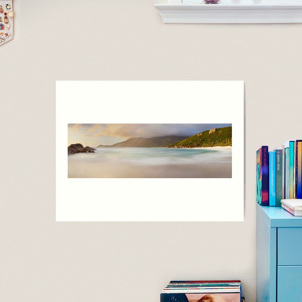 Dawn greets Little Waterloo Bay, Wilsons Promontory, Victoria, Australia Art Print