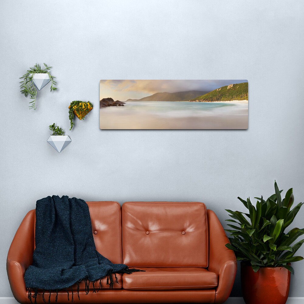 Dawn greets Little Waterloo Bay, Wilsons Promontory, Victoria, Australia Metal Print