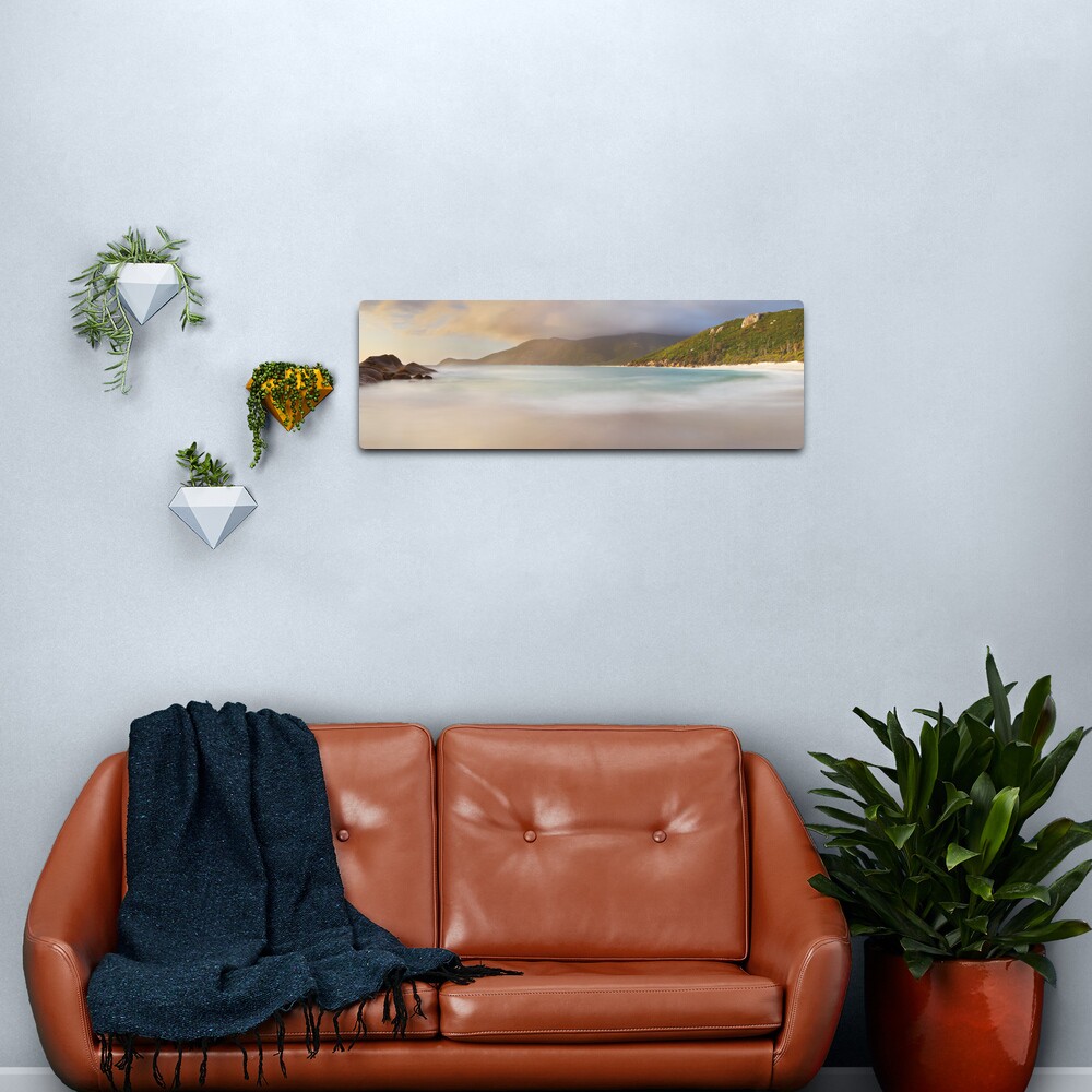 Dawn greets Little Waterloo Bay, Wilsons Promontory, Victoria, Australia Metal Print