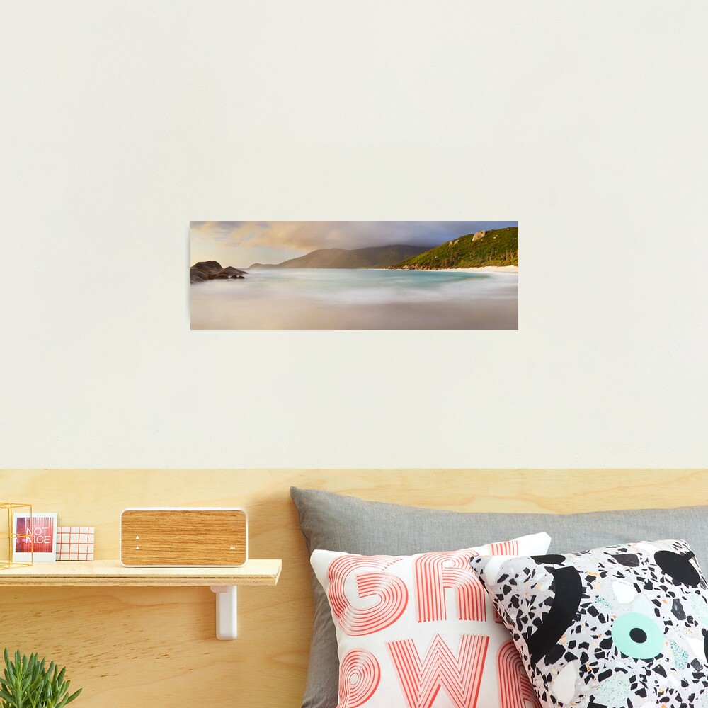 Dawn greets Little Waterloo Bay, Wilsons Promontory, Victoria, Australia Photographic Print
