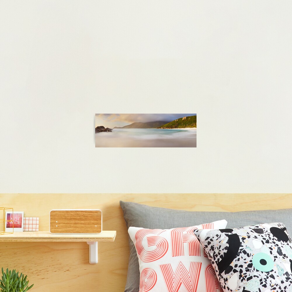 Dawn greets Little Waterloo Bay, Wilsons Promontory, Victoria, Australia Photographic Print