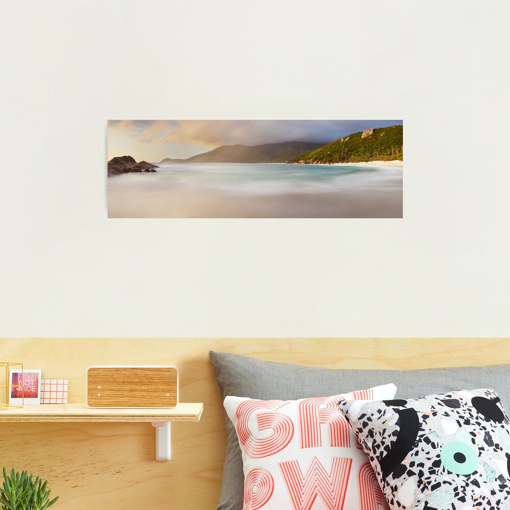 Dawn greets Little Waterloo Bay, Wilsons Promontory, Victoria, Australia Photographic Print