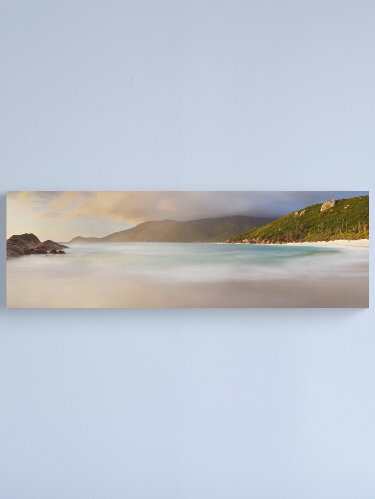 Alternate view of Dawn greets Little Waterloo Bay, Wilsons Promontory, Victoria, Australia Canvas Print