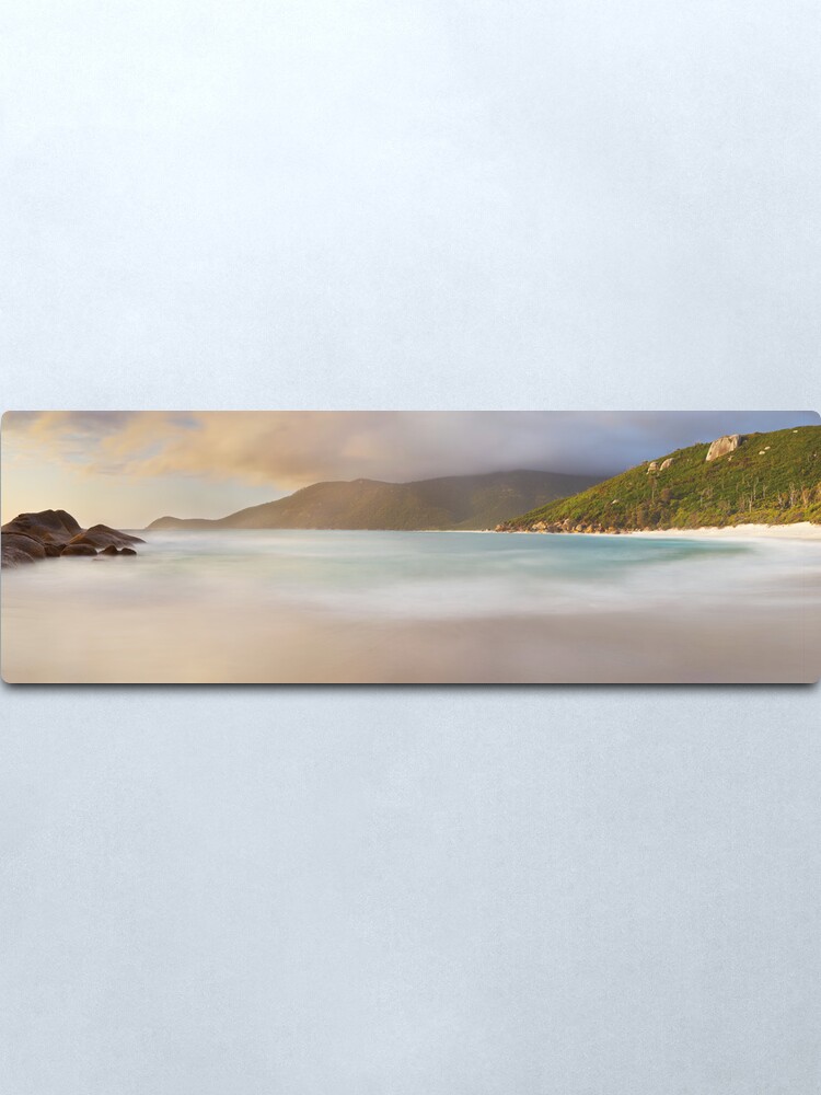 Alternate view of Dawn greets Little Waterloo Bay, Wilsons Promontory, Victoria, Australia Metal Print